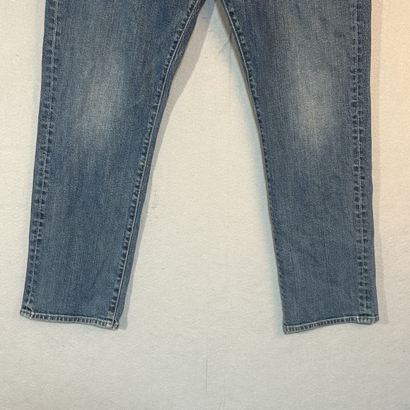 Lucky Brand Jeans 410 Athletic Slim Fit Men's 35x30 Blue Denim - Picture 2 of 12